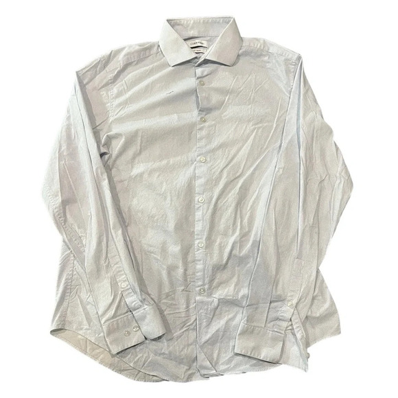 Calvin Klein Men's Long Sleeve Button Down‎ Dress Shirt Size Large - Picture 1 of 4